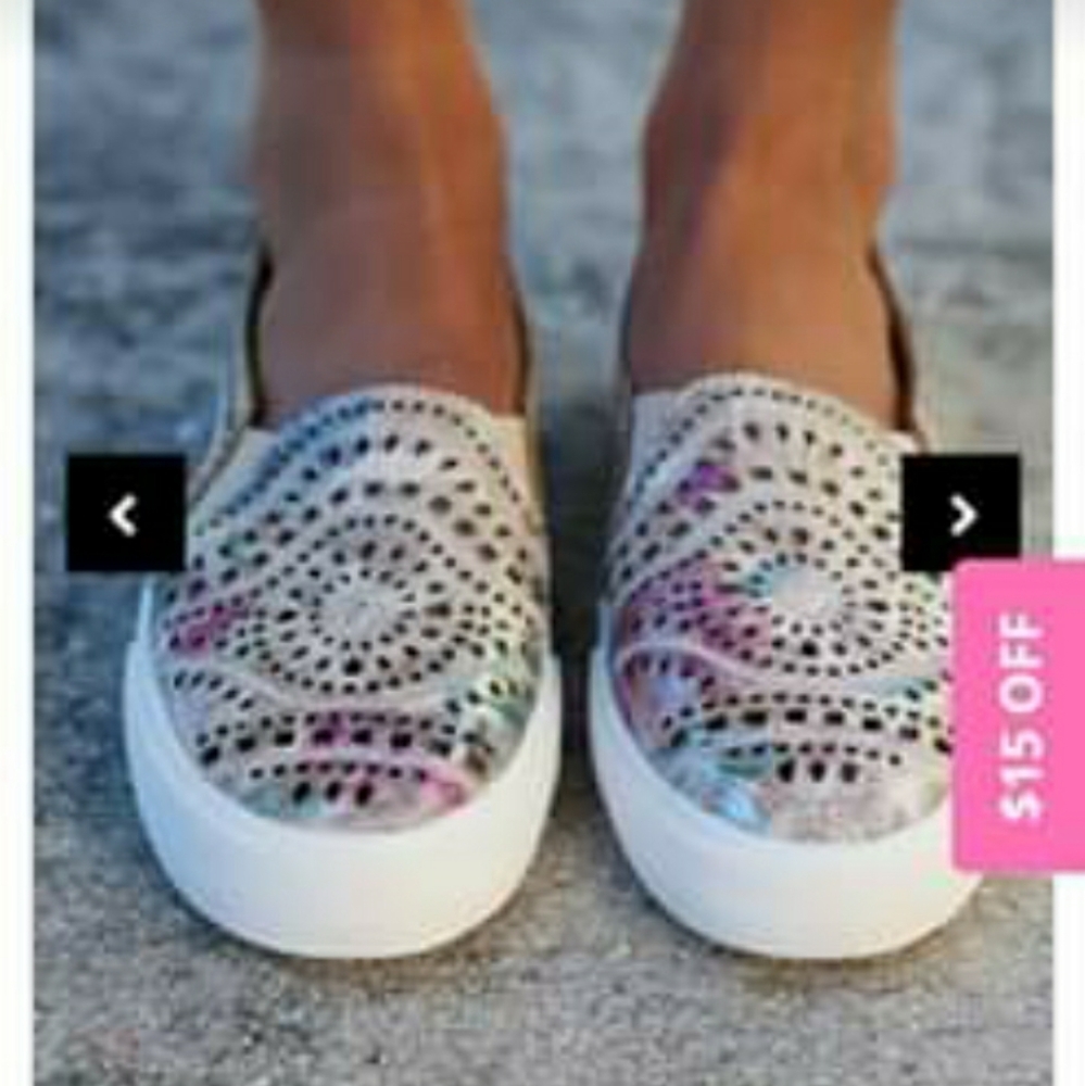 NEW! Sand City Tan Slip on Sneakers